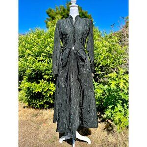 Vintage 1950s Ceil Chapman Long Sleeve Fit And Flare Full Circle Skirt  Cocktail